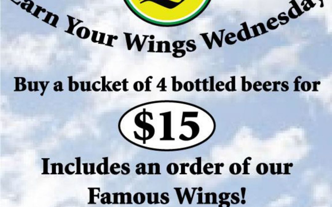 Earn Your Wings Wednesday!